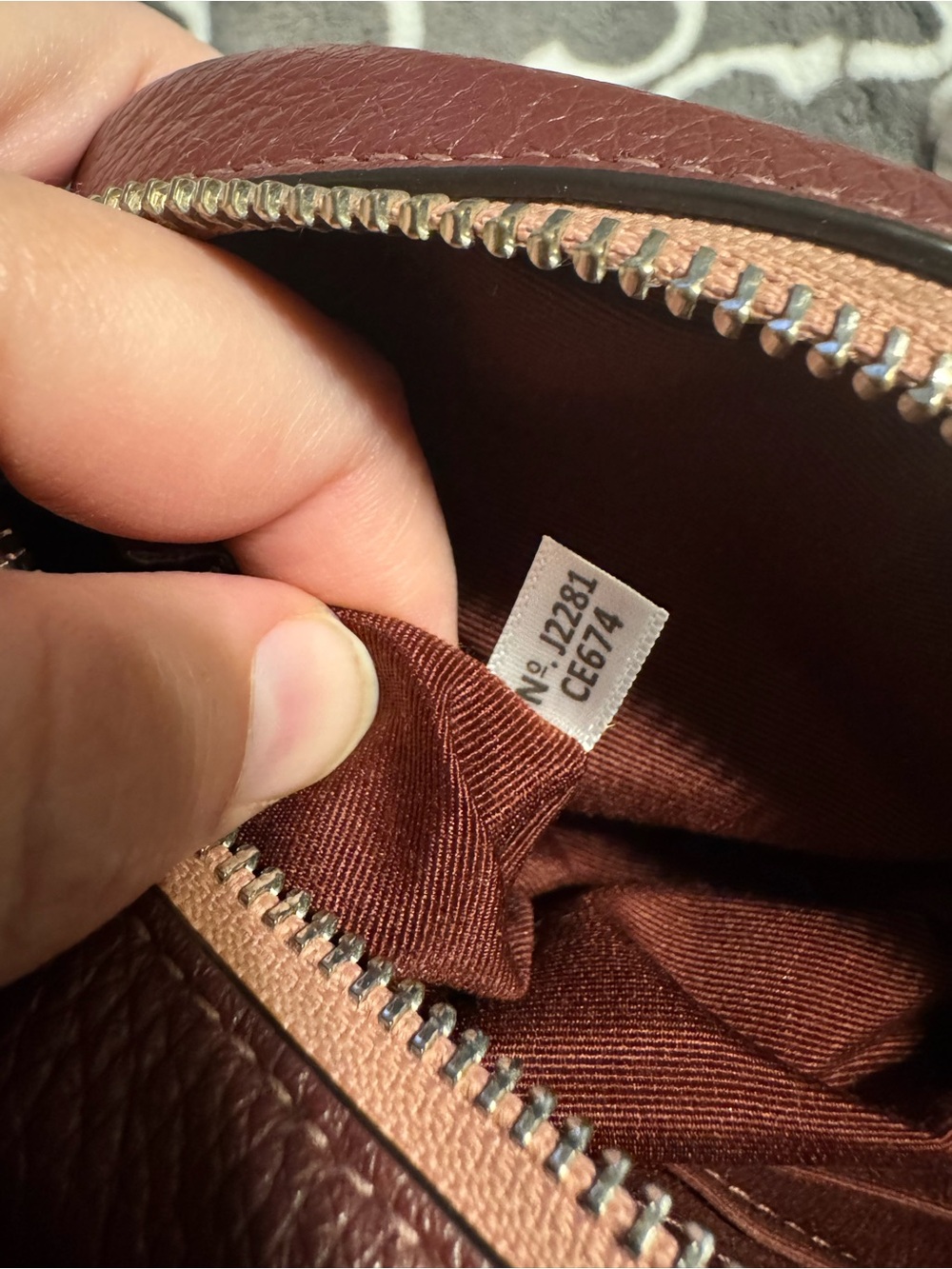 Coach Jamie Camera Bag Colorblock Pebbled Leather 2022 Coach Skiier Stamp EUC - Picture 7 of 16